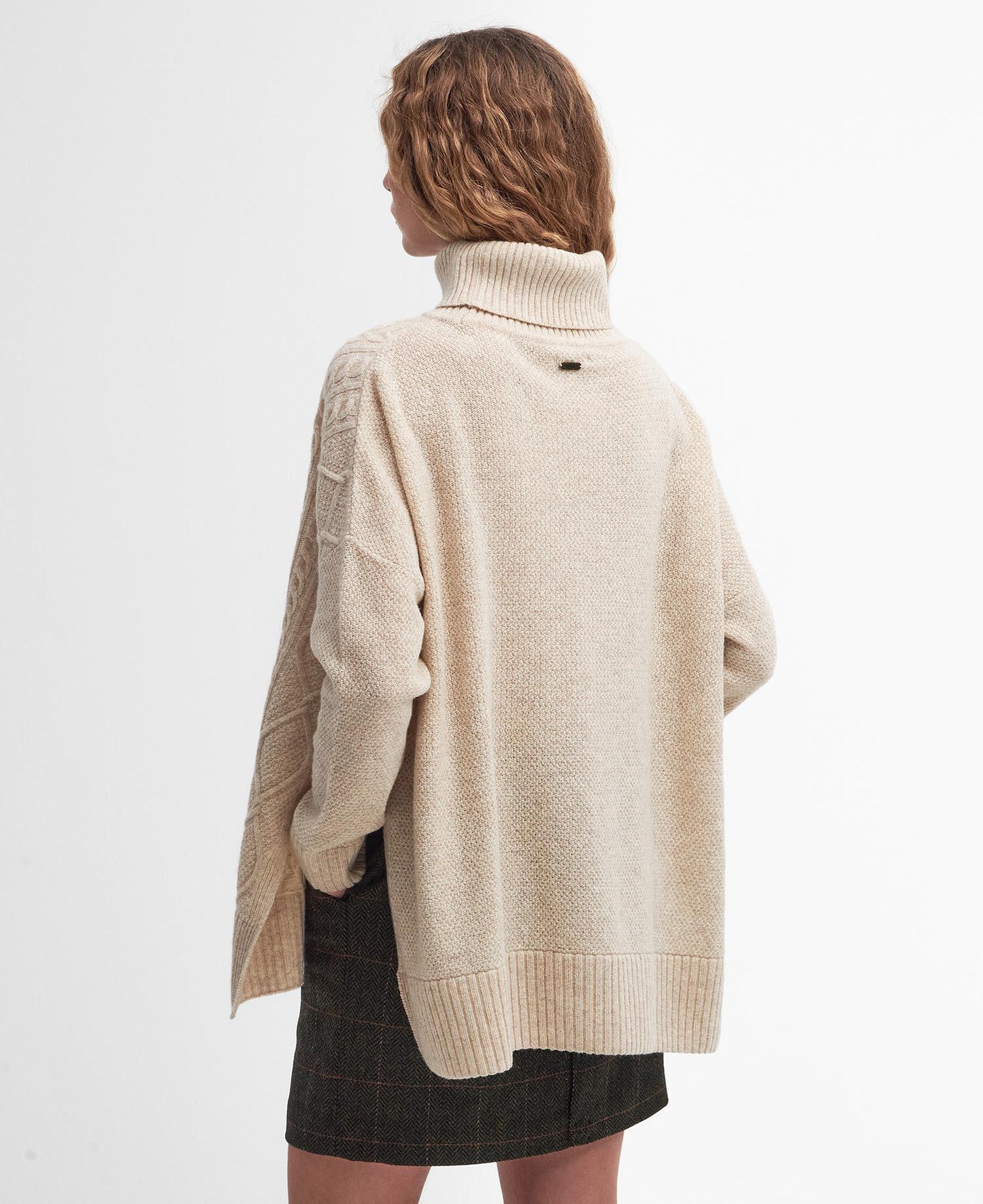 Barbour Burne Knitted Cape