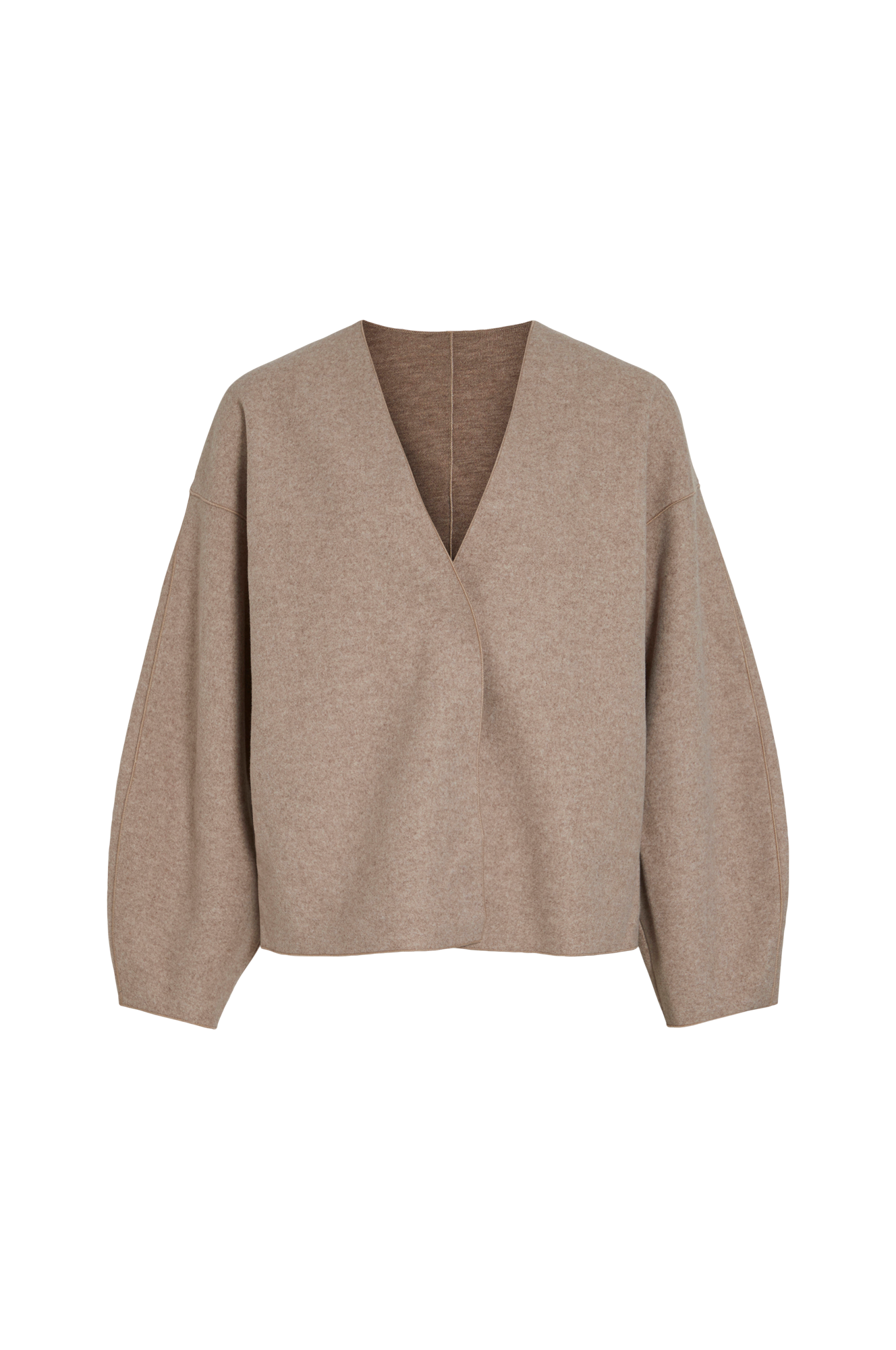 VIJuice Losse L/S Jacket-natural melange
