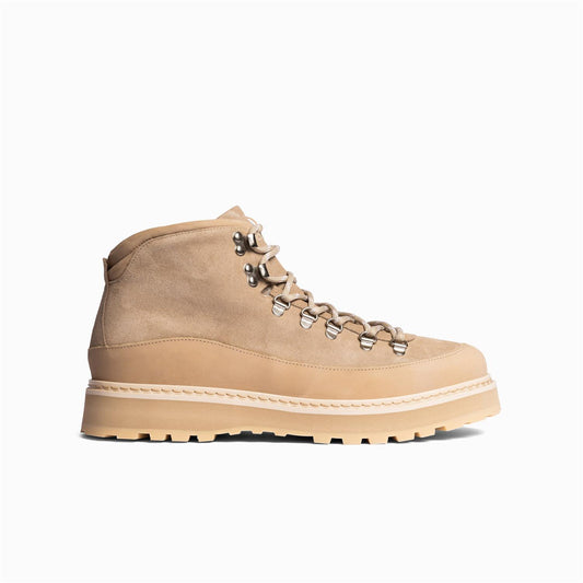 Core cap suede-dark beige