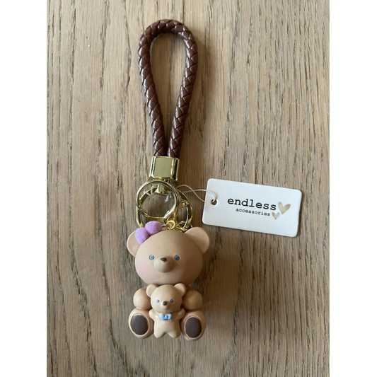Bag charm - sand