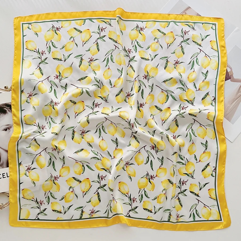 Bandana -lys gul