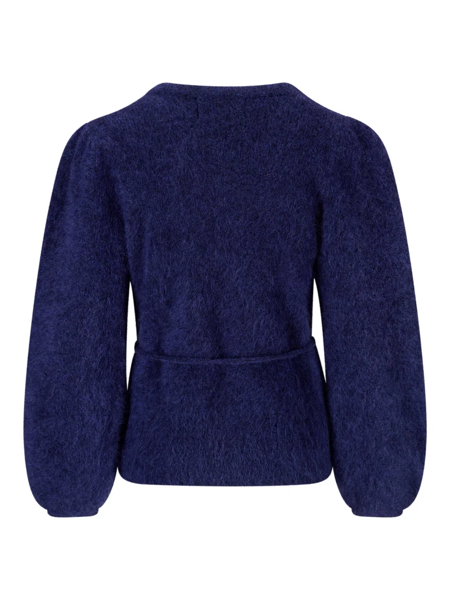 Fredrikke Chunky cardigan-cobalt blue