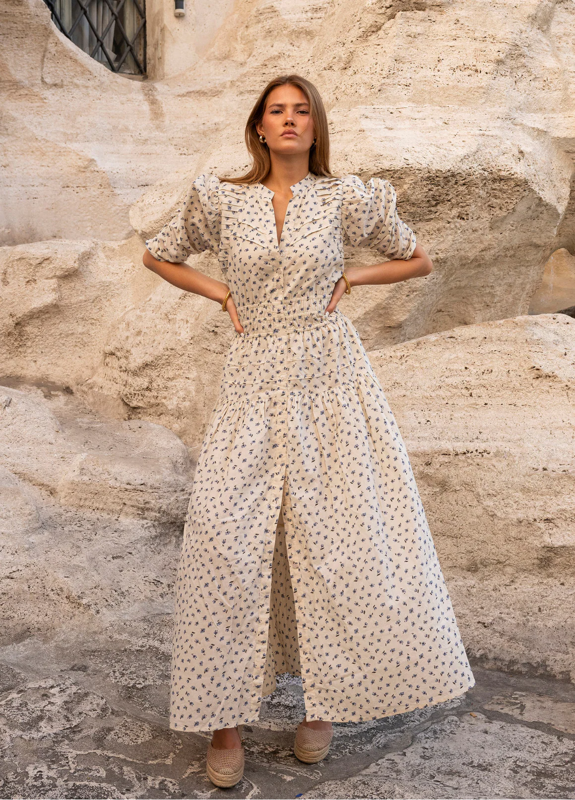 Fabienne dress- petite florals