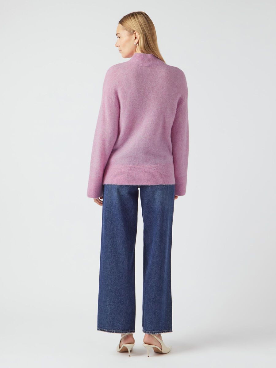 YASNelli Ls Knit Pullover - orhid