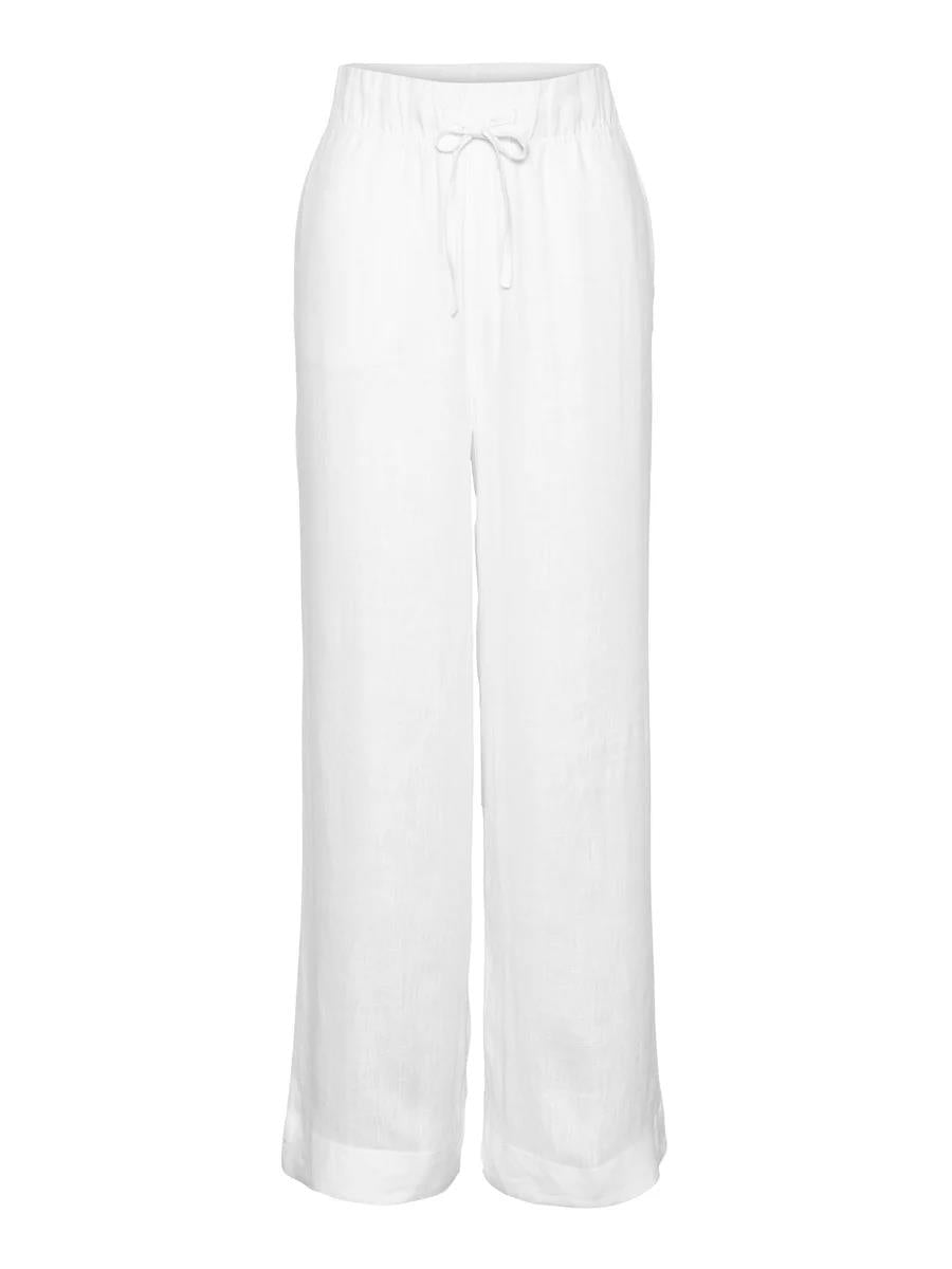 Immi linen pants - white