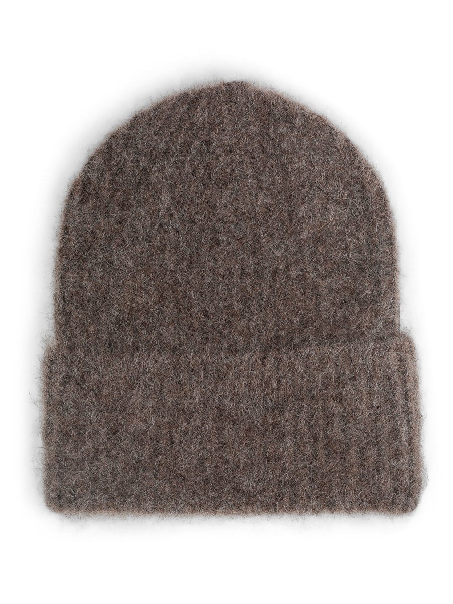 Silje chunky hat- brown