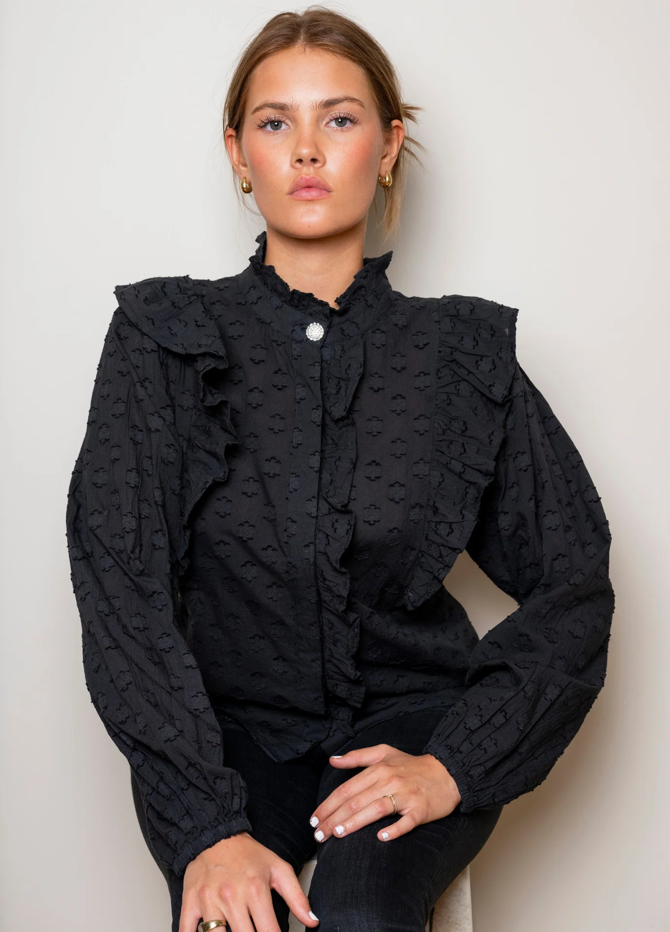 Maya Blouse- black