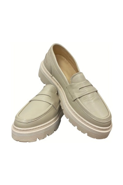 Penny Loafer -cream