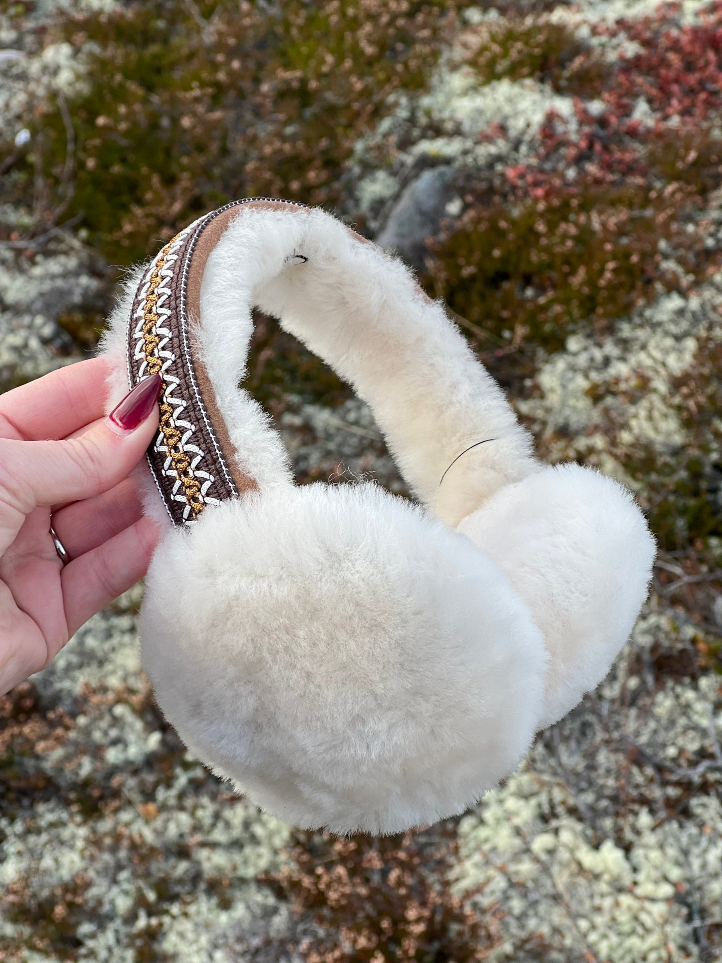 W Tasman Sheepskin Earmuff