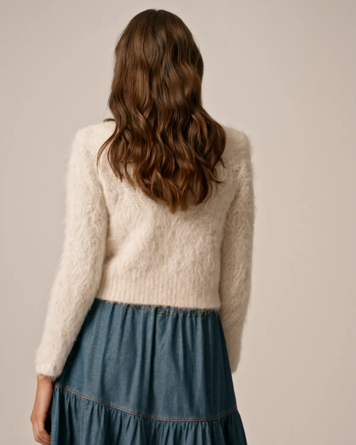 Alpaca Button-down Jacket