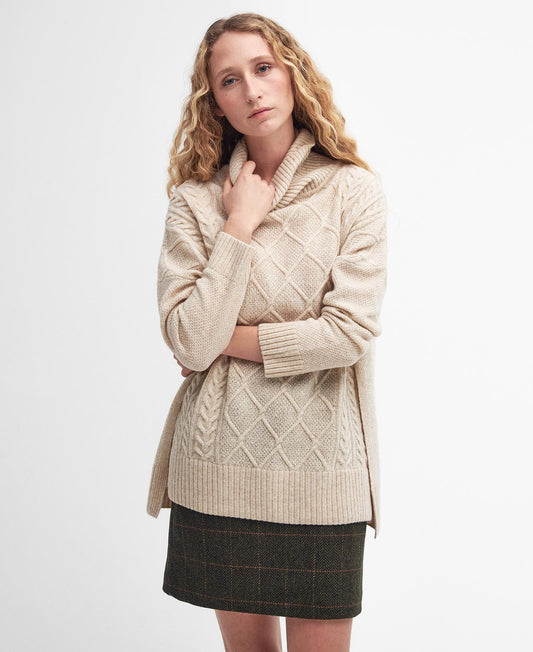 Barbour Burne Knitted Cape