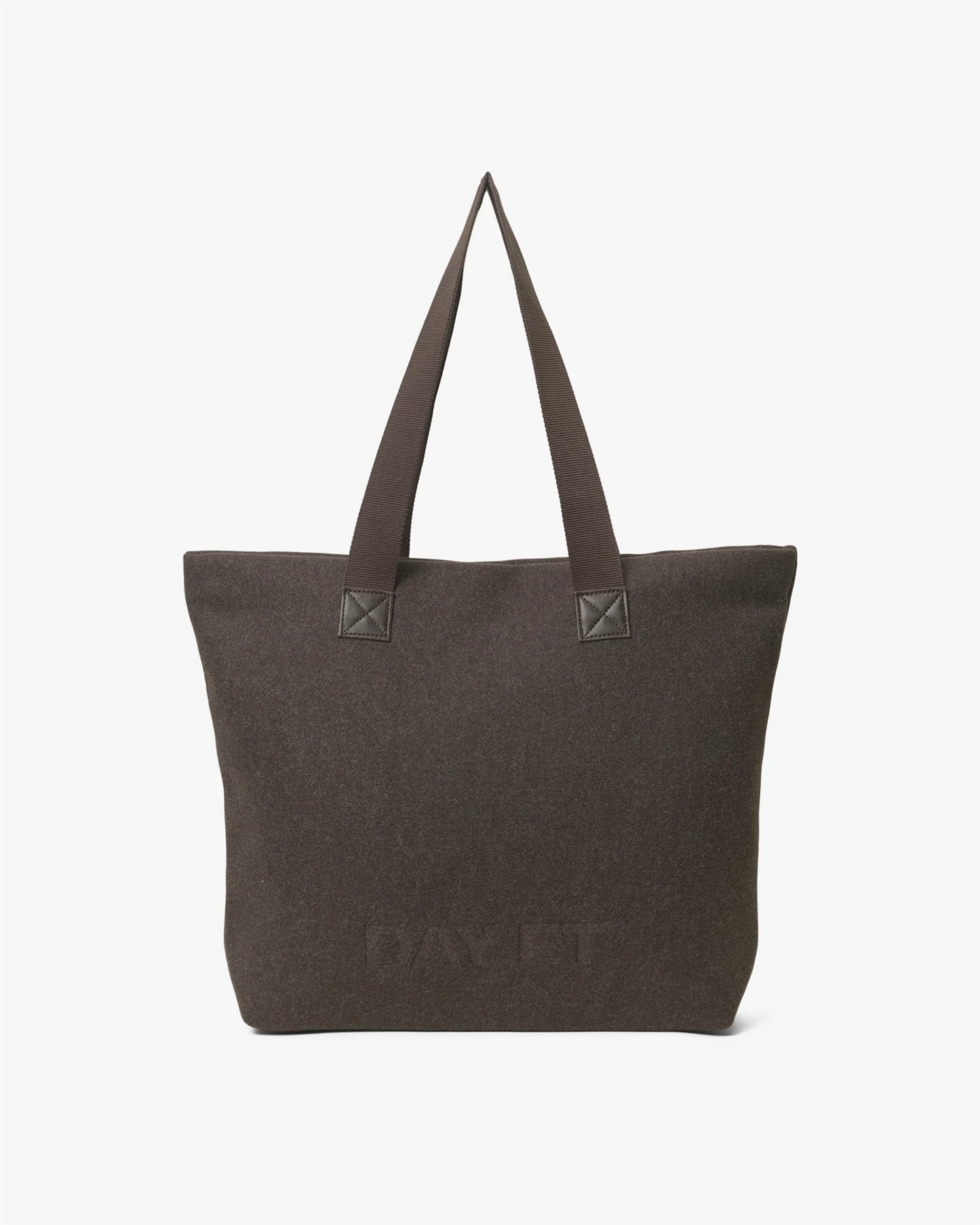 Day Woolen Bag-choco