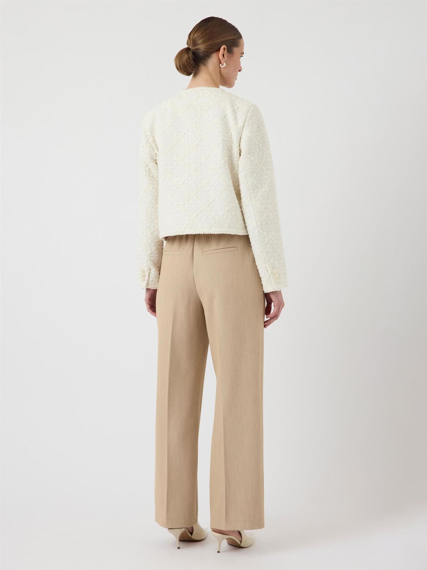 YasKavi 7/8 Jacket-Star white