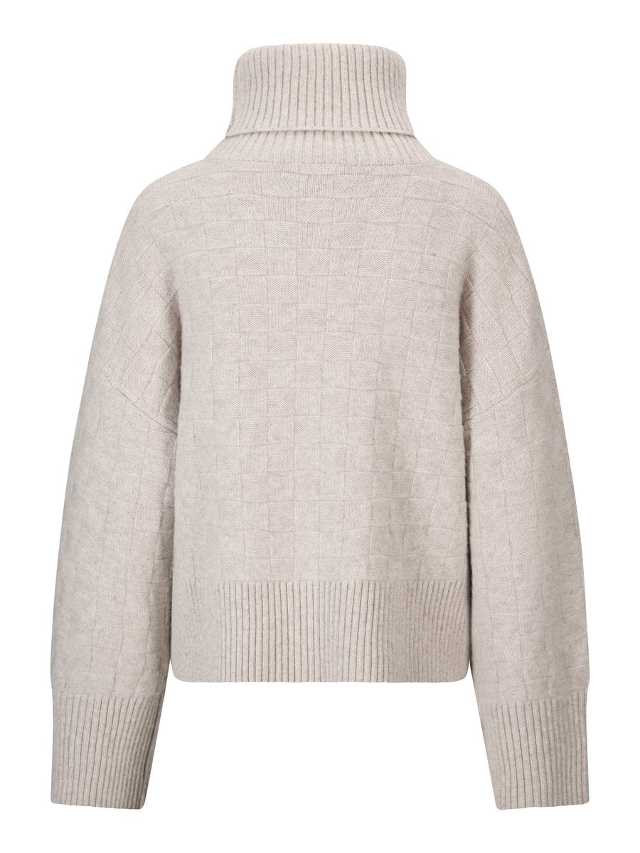 Karine merino sweater-beige
