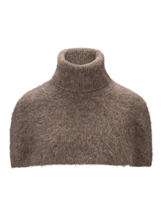 Sylvia chunky neck-brown