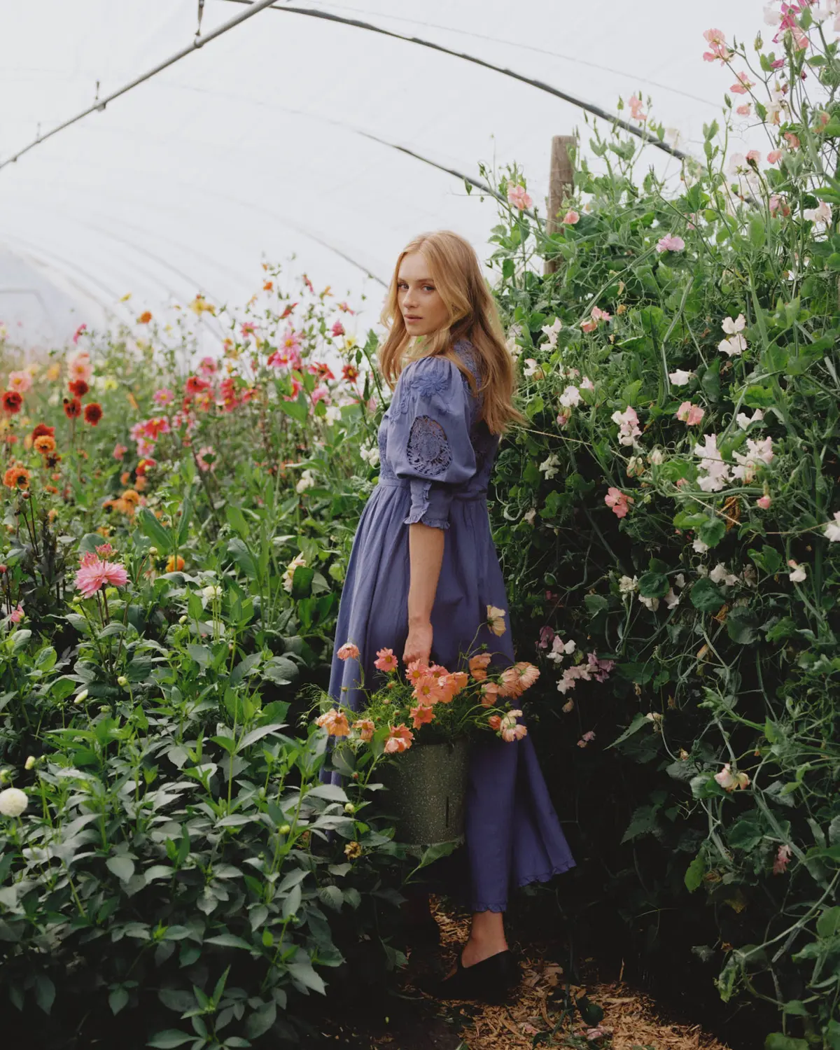 Linen Button Down dress