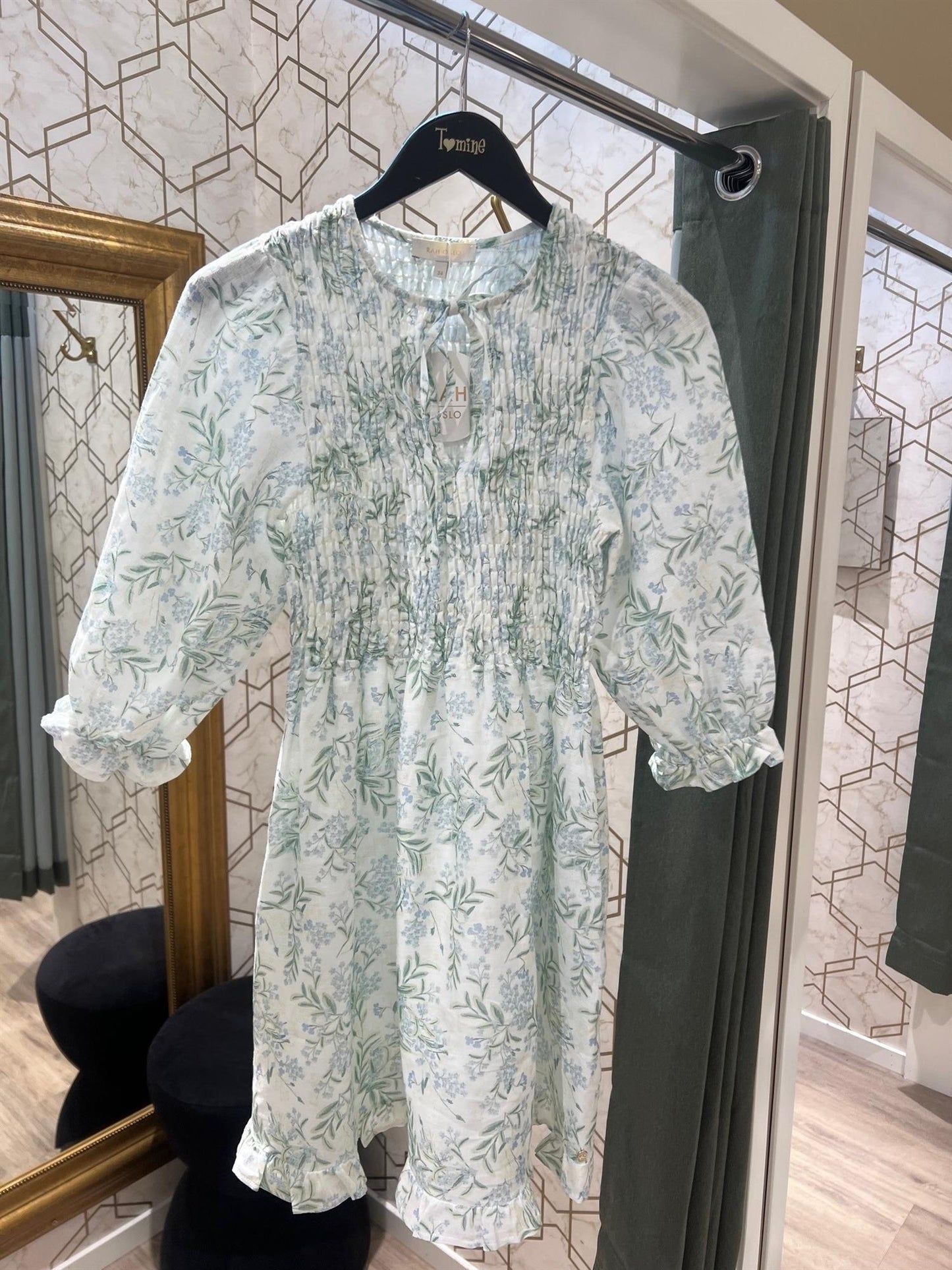 Ella Smock Dress-printed
