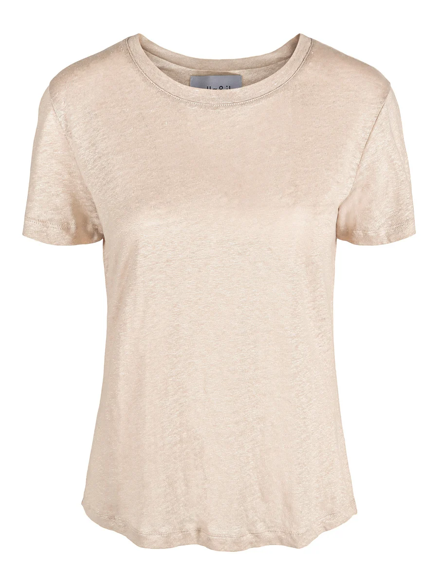 Jane linen tee-beige