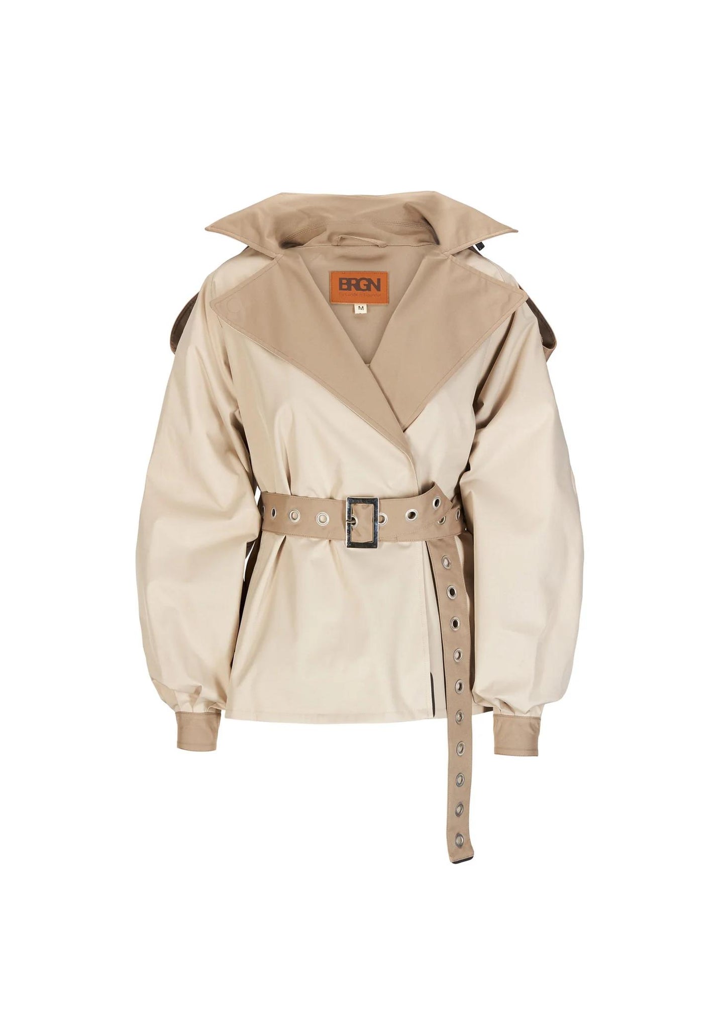 Duskregn short Trench Coat-sand