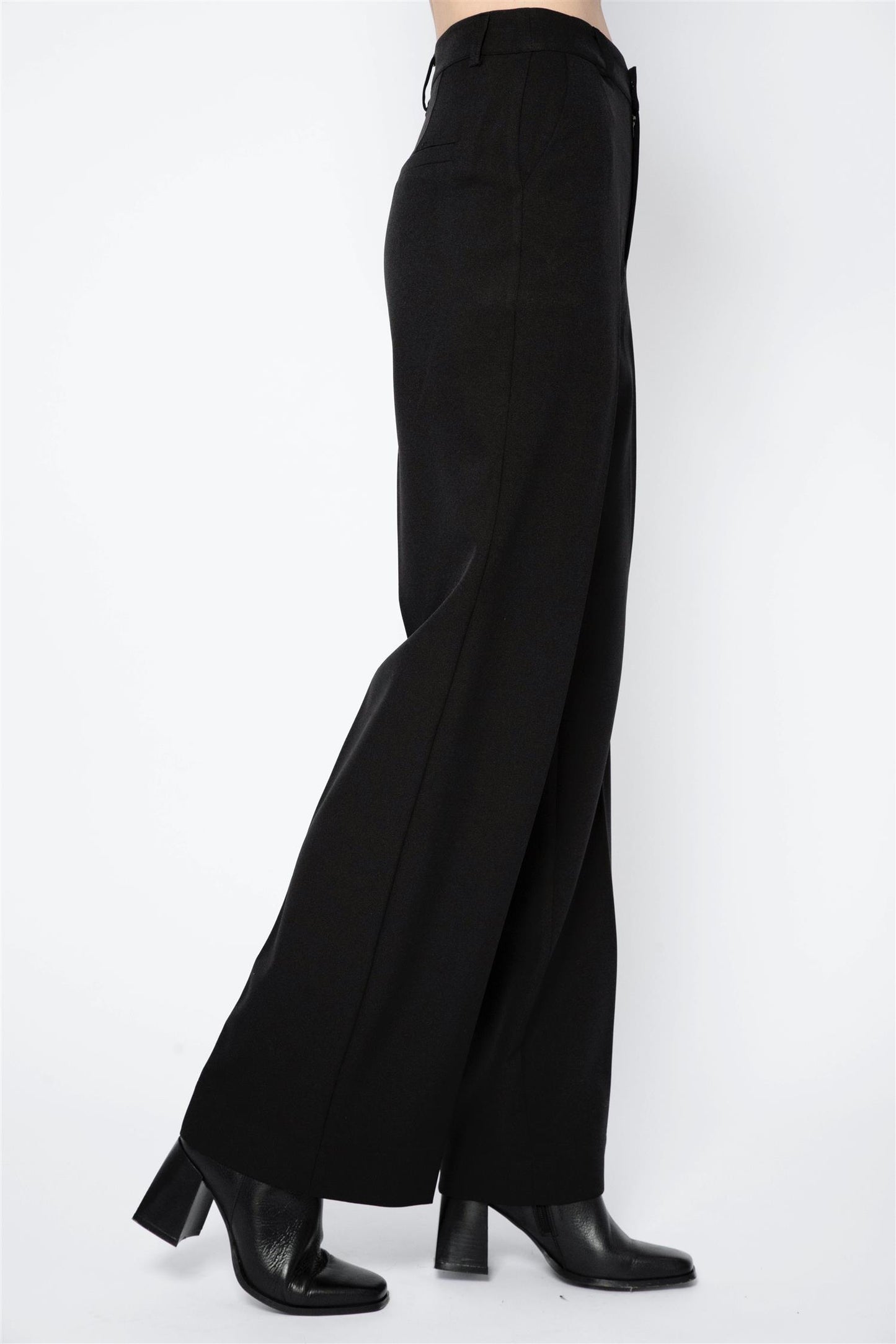 Caroline Long Trouser-black