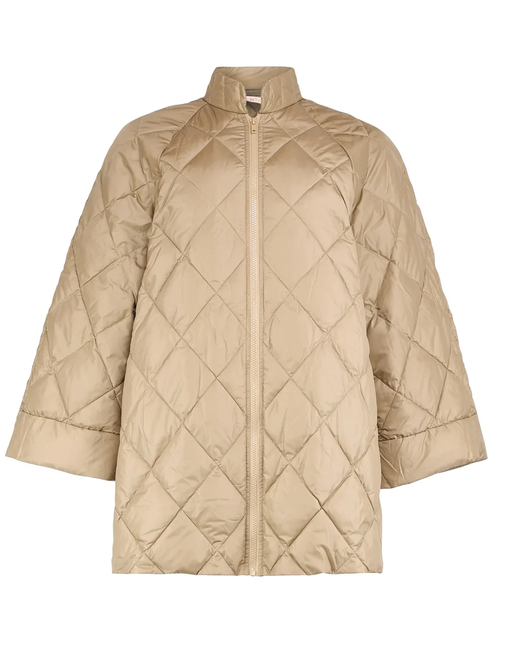 Padded A-line Parka-camel