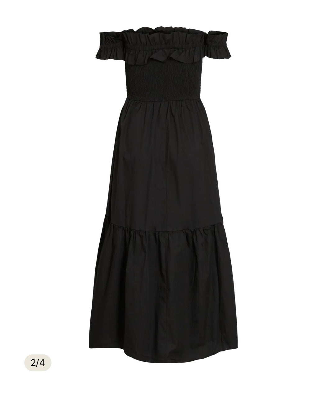 Viringa Off Shoulder midi dress