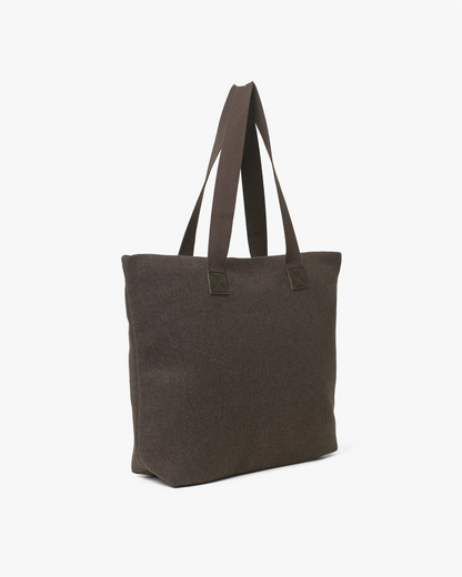 Day Woolen Bag-choco