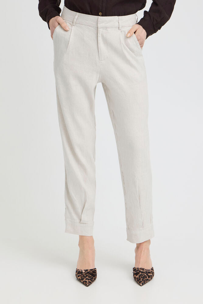 PZLuca HW Pant Ankl.leng-sandshell