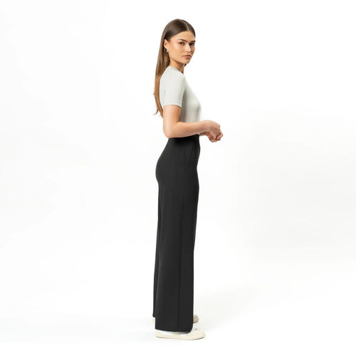 Asana Rel.straight pant32"-black