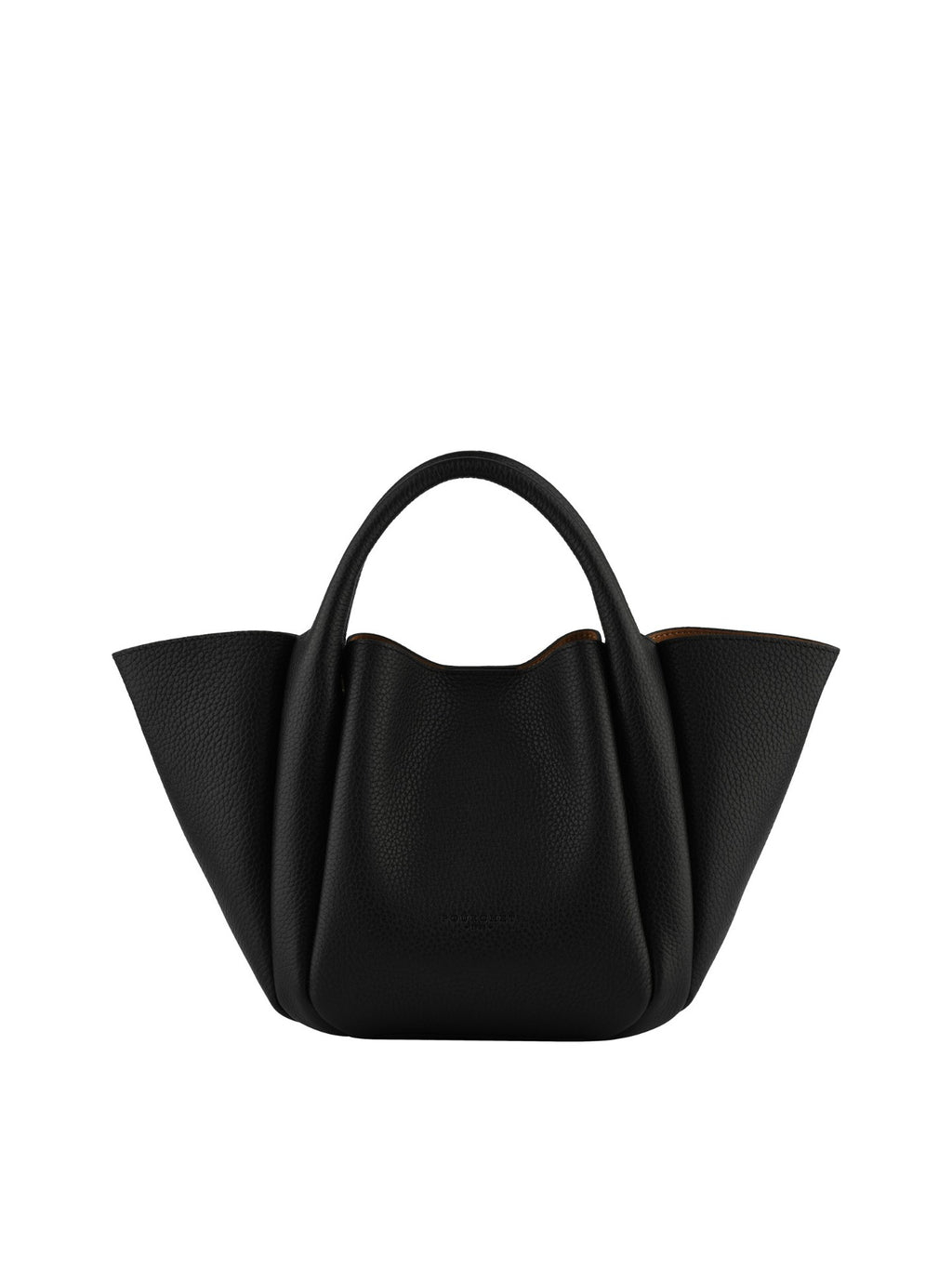 Citrouille Cowhide medium black