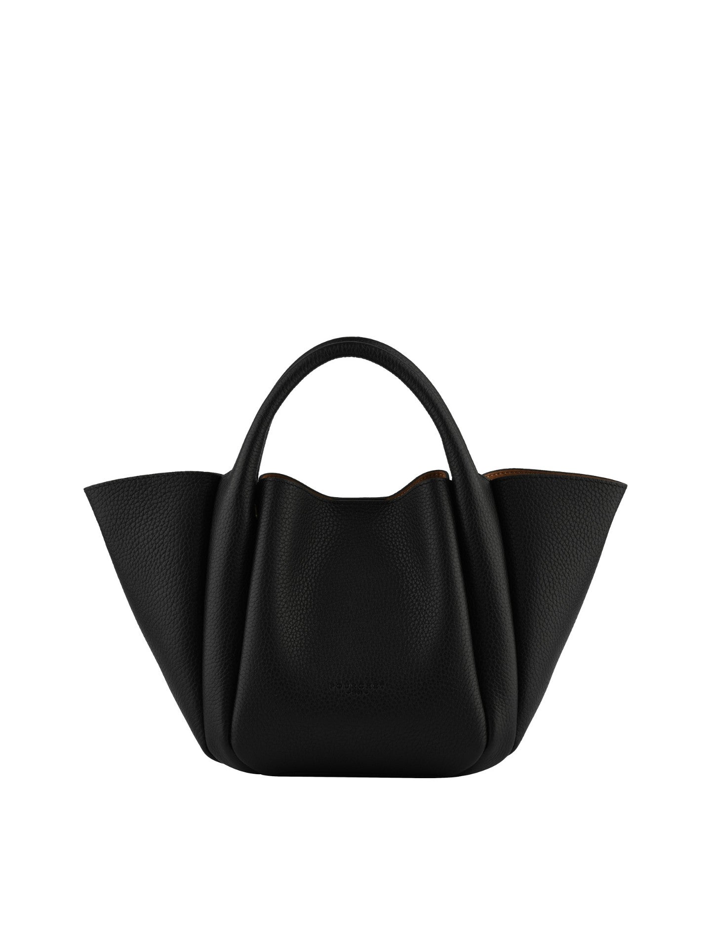 Citrouille Cowhide medium black