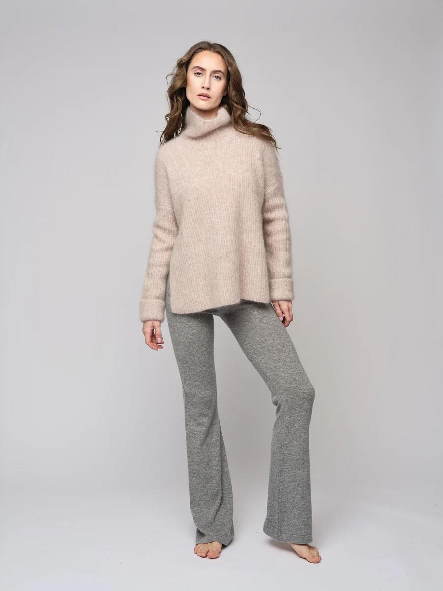 Emilie chunky sweater -beige melange