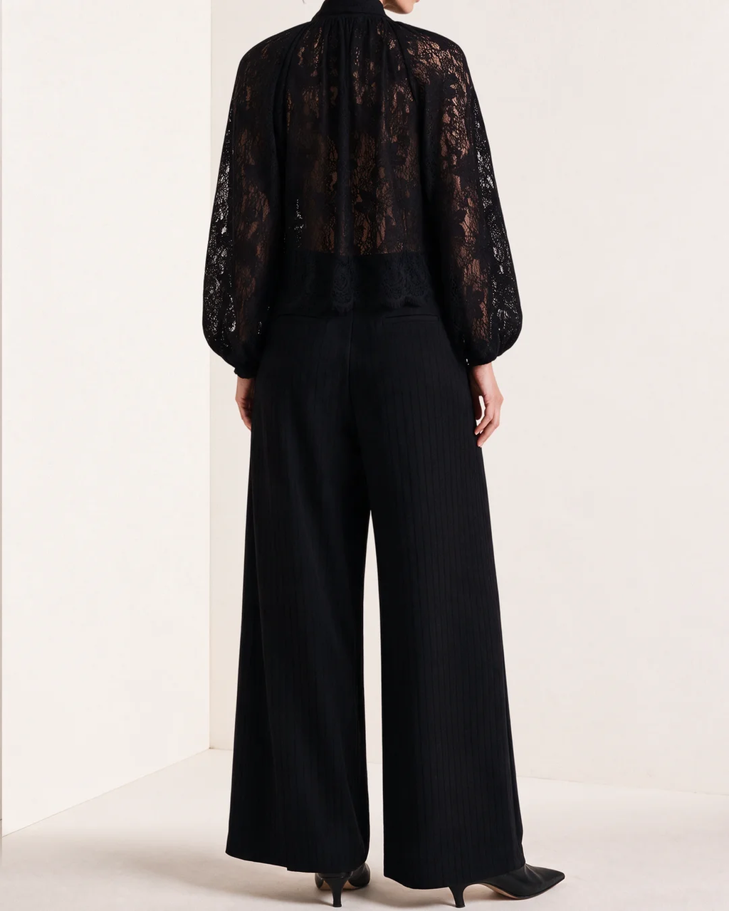 Tailored Straight Trousers