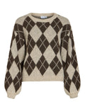 Vikarley l/s knit pullover-falcon
