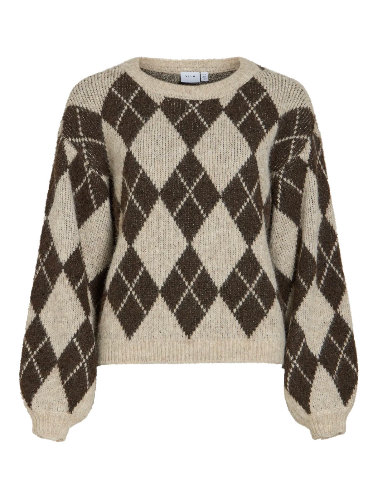 Vikarley l/s knit pullover-falcon