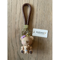 Bag charm - sand