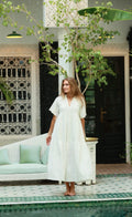 Casablanca dress - coconut