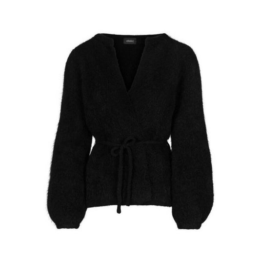 Fredrikke Chunky cardigan-black