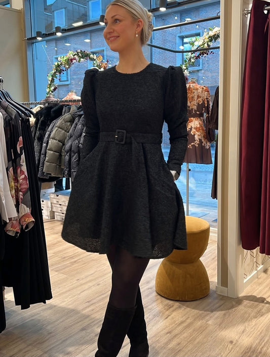 Bouclé Belt dress