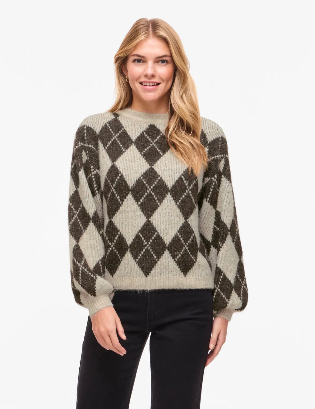 Vikarley l/s knit pullover-falcon