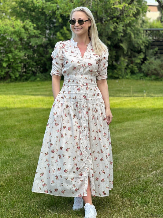 Fabienne dress-rose
