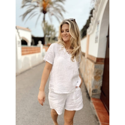 Clara Top-white