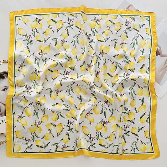 Bandana -lys gul