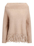 Gine chunky Sweater-hazel beige