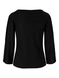 Heli linen tee - black