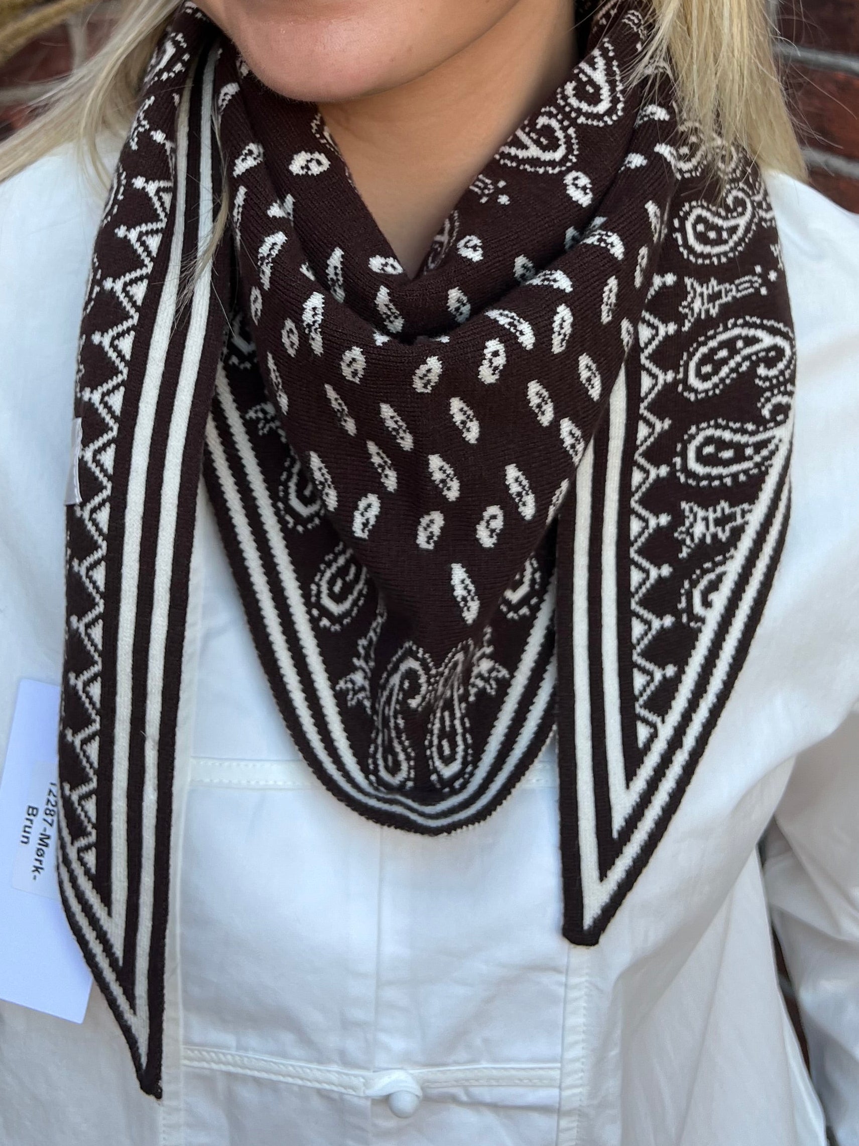 Nepal Rag liten - mørkebrun