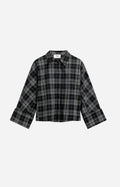 Atari shirt-black check