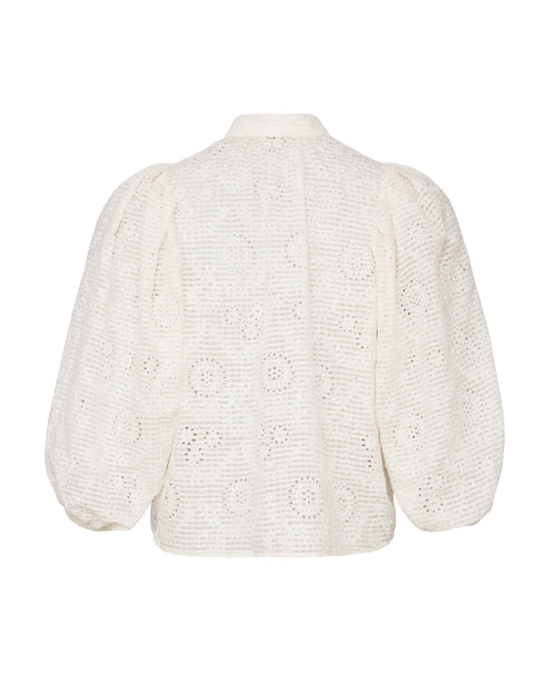 Checks Blouse-offwhite