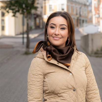 Kashmirskjerf Lyon brown