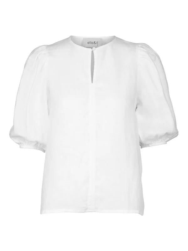 Anna linen top-white